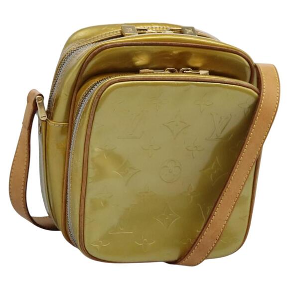 LOUIS VUITTON Monogram Vernis Wooster Shoulder Bag Gris M91036 - Picture 1 of 16